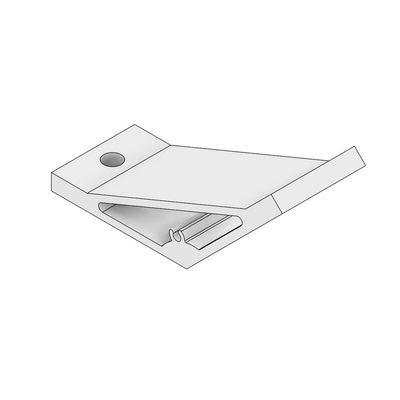 40-570-0 MODULAR SOLUTIONS ANGLE BRACKET 45MM WIDE 135 DEGREES, MOUNTING HARDWARE NOT INCLUDED